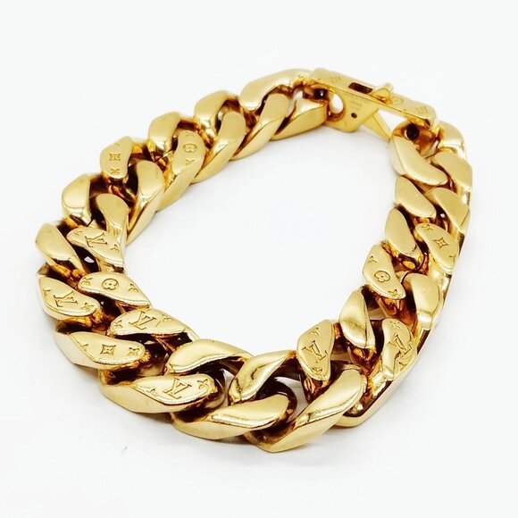 Louis Vuitton Bracelet Gold LE1201 400-072925 - Picture 1 of 9